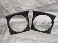90-97 Mazda Miata Headlight Bezel Frame Surround Trim Black Shroud Kit 91NASU2 — Mazda Miata MX-5 OEM part product photo