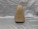 1999-2000 Mazda Miata Tan Beige Leather Passenger Seat Assembly Has Wear 92NA685