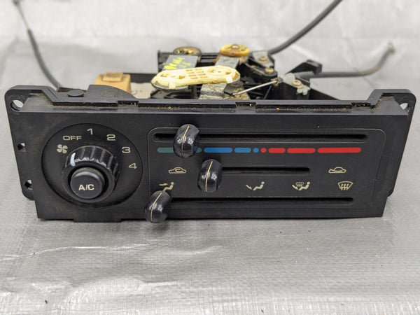 1990-1997 Mazda Miata Mx-5 OEM Heater Climate Control Panel HVAC 90-97 96NAA2 — Mazda Miata MX-5 OEM part product photo