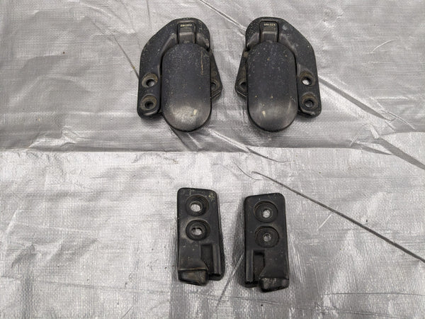 1990-2005 Mazda Miata Soft Top Convertible Latch Latches Striker Set 91NAUC