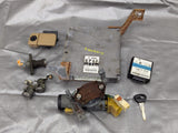 2001-2003 Mazda Miata MX5 Ignition Key Set ECU PCM Manual BTT3-18-881 01-03 0469