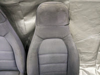 1990-1993 Mazda Mx-5 Miata OEM Black Cloth Seat Pair 93NAUC 90-93