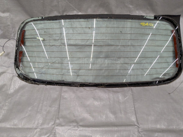 99-05 MAZDA MIATA Rear Soft Top Glass W/ Defrost Glass Only 1999-2005 98NA12K — Mazda Miata MX-5 OEM part product photo