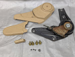 1999-2000 Mazda Miata MX-5 Seat Recliner Knuckle LH Tan OEM NC10-88-231 99-00 — Mazda Miata MX-5 OEM part product photo