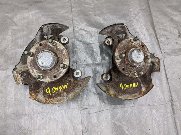 1990-1993 Mazda Miata Front  Spindle Hub Knuckle Pair Left & Right 90-93 91NA11V