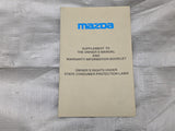 2002 Mazda Miata MX-5 NB Owner’s Manual OEM Guidebook Set 03NB9732