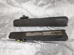 90-97 Mazda Miata 2 Piece Left Right Sun Visors Pair Black 91NAUC 1990-1997