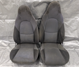 2001-2005 Mazda Miata Mx-5 OEM Black Cloth Seats Pair 01-05 00NB6198