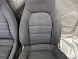 1990-1993 Mazda Mx-5 Miata OEM Black Cloth Seat Pair 93NAUC 90-93