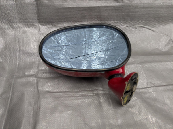 90-97 Mazda MX5 Miata OEM Left Driver Side Mirror Red NA 1990-1997 91NASU — Mazda Miata MX-5 OEM part product photo