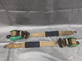1994-1997 Mazda Miata Oem TAN Seat Belt Reel Left Right Set NA 94-97 94NA859 Mazda Miata OEM used part