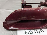 99-05 Mazda Miata OEM Left Driver Outside Door Handle Burgandy #2