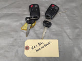 01-02 Mazda Miata MX-5 OEM Ignition Key Set ECU PCM MANUAL BP6F BP6F-18-881C