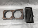 1990-1997 Mazda Miata Mx-5 OEM Center Console Assembly Cupholder Insert Tray Set 92NA6670 90-97 Mazda Miata OEM used part