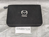 2003 Mazda Miata Mx-5 NB Owner’s Manual OEM Guidebook Set 9999-95-0202-02 03NB97 OEM Mazda Miata MX-5 part