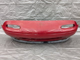 1990-1997 Mazda Miata Front Bumper Cover, Red Flaws 90-97 93NA3692