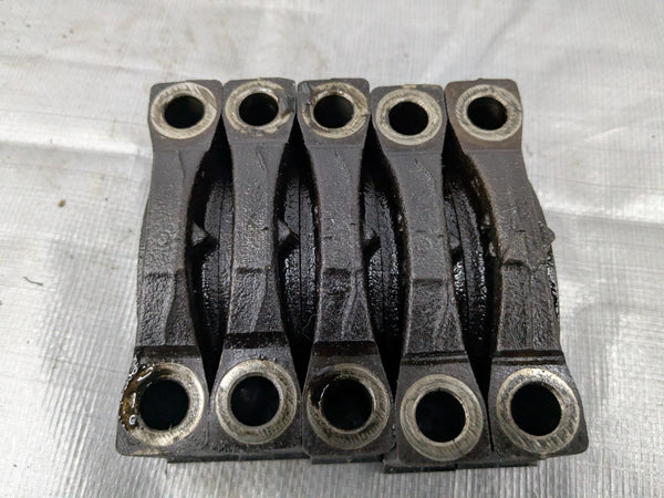 1990-1993 Mazda Miata MX5 MX-5 OEM 1.6 NA6 Crank Crankshaft Main Cap Block Set — Mazda Miata MX-5 OEM part product photo