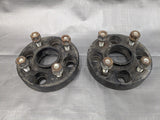 2pcs 4x100 25mm Wheel Spacers For Toyota Corolla Echo Mazda Miata Honda Civic 1"