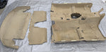 99-05 MAZDA MX-5 MIATA OEM CARPET SET 3 PIECES TAN 01NBA3D — Mazda Miata MX-5 OEM part product photo