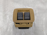 99-00 Mazda Miata Mx-5 OEM power window switch NC72 66 350 02 Tan 99NBA3F — Mazda Miata MX-5 OEM part product photo