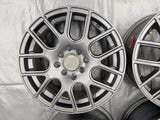 Vision 426 Cross Gunmetal 15x6.5 Wheels 4x100 38mm Rims Set Of 4 15" 4x100 4x114