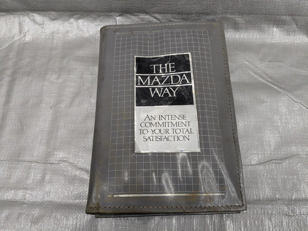 1990 Mazda MX-5 Miata Owners Manual Case warranty guide 90 — Mazda Miata MX-5 OEM part product photo