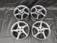 16” Mazda Miata OEM Alloy Wheel Rim Twist 5 spoke 16x6.5 +40 4x100  99NB22V