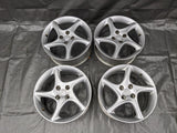16” Mazda Miata OEM Alloy Wheel Rim Twist 5 spoke 16x6.5 +40 4x100  99NB22V