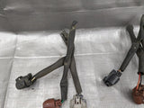 2001-2005 MAZDA MIATA LOW BEAM HEADLIGHT PLUG WIRE CONNECTOR PIG TAIL - PAIR OEM