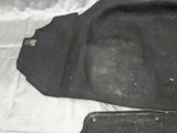 1990-1997 Mazda Miata Mx5 Black Rear Trunk Carpet Cover 2 Pieces 90-97 92NA6670