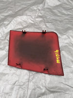 90-97 Mazda Miata Driver Headlight Top Lid Cover Red 91NASU 1990-1997