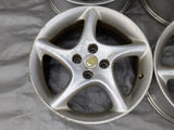 16” Mazda Miata OEM Alloy Wheel Rim Twist 5 spoke 16x6.5 +40 4x100 03NB9732
