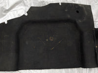 1990-1997 Mazda Miata Mx5 Black Rear Trunk Carpet Cover 3 Pieces 90-97 91NAUC