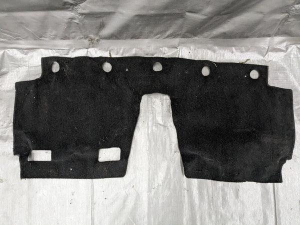 2001-2005 Mazda Miata / Black / Rear / Vertical Interior Carpet / OEM / 01-05