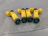 4x 550cc for MAZDA OEM 04-08 RX8 RX7 13B Miata fit Denso yellow fuel injectors