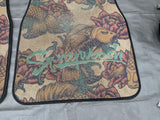 1990-2005 Mazda Miata Spinnywoosh Tan Floor Mats Carpet Used 90-05