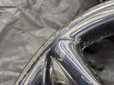 16” Mazda Miata Chrome Alloy Wheel Rim Twist 5 spoke 16x6.5 +40 4x100  01NB0469