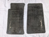 1999-2005 Mazda Miata Mx-5 OEM Black Floor Mats Carpet 99NB0439 99-05 Mazda Miata OEM used part