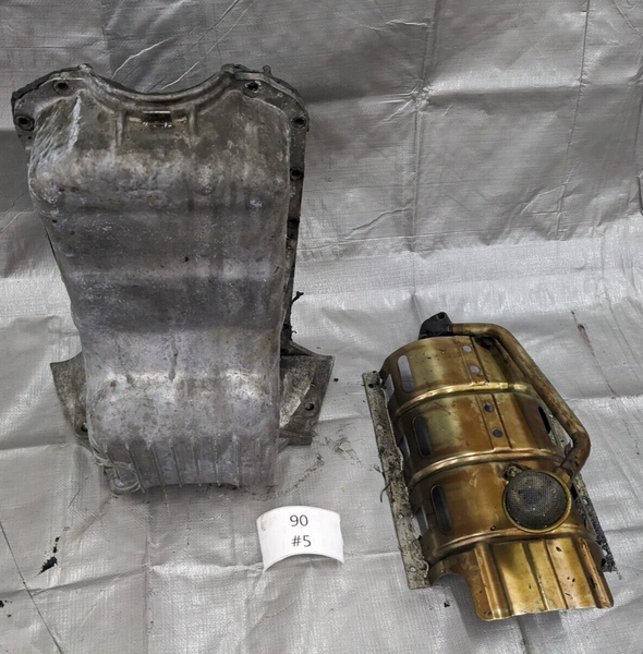 1990-1993 Mazda Miata Mx5 Oem Engine Motor Oil Pan Assembly NA 1.6L 90-93 #5