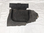1990-1997 Mazda Miata Mx5 Black Rear Trunk Carpet Cover 2 Pieces 90-97 91NASU — Mazda Miata MX-5 OEM part product photo