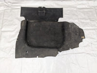 1990-1997 Mazda Miata Mx5 Black Rear Trunk Carpet Cover 2 Pieces 90-97 91NASU — Mazda Miata MX-5 OEM part product photo