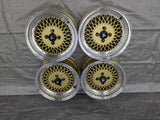 Enkei92 15x8 Rims 4x100 +25mm Offset ENKEI 465-580-4925SP Set of 4 Gold