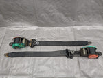 1999–2000 Mazda Miata MX-5 NB Tan Seat Belts Front Left & Right Retractor OEM — Mazda Miata MX-5 OEM part product photo