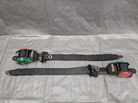 1999–2000 Mazda Miata MX-5 NB Tan Seat Belts Front Left & Right Retractor OEM — Mazda Miata MX-5 OEM part product photo