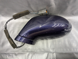 1999-2005 Mazda Miata Mx-5 OEM Door Mirror Blue Driver LH Side 01NB1412 99-05 Mazda Miata OEM used part