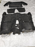1990-1993 MAZDA MX-5 MIATA OEM CARPET SET 3 PIECES BLACK 91NASU 90-93