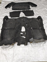 1990-1993 MAZDA MX-5 MIATA OEM CARPET SET 3 PIECES BLACK 91NASU 90-93