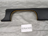 1990-1993 Mazda Miata MX5 OEM Dash Board Dashboard Trim Crash Pad Black 93NA3692