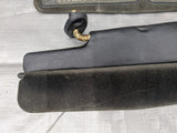 90-97 Mazda Miata 2 Piece Left Right Sun Visors Pair Black 91NA0321 1990-1997