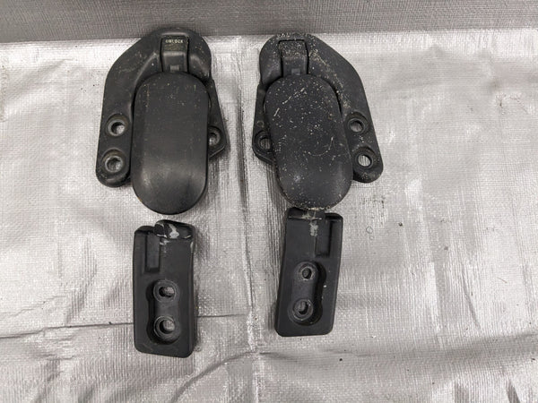 1990-2005 Mazda Miata Soft Top Convertible Latch Latches Striker Set 01NB22V